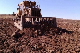 انطلاق العمل في تنفيذ خطة استصلاح الاراضي